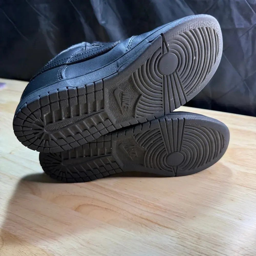Nike Dunk Low Black FB 9108-009 Kids Size 3Y